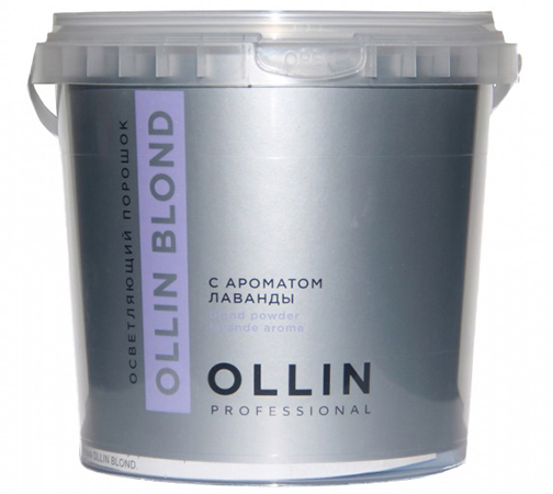 728981 OLLIN BLOND Осветляющий порошок с ароматом лаванды 500г