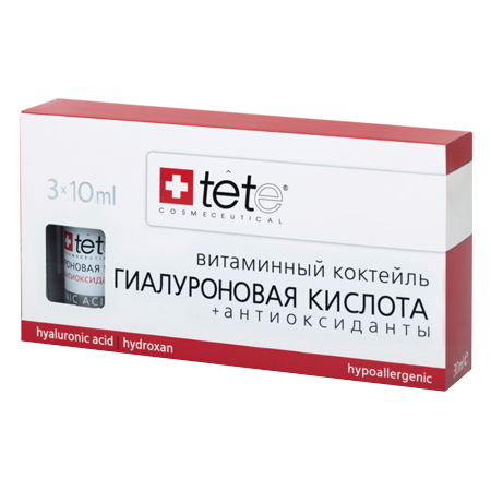 TETe Cosmeceutical, Гиалуроновая кислота и антиоксиданты, 310 мл