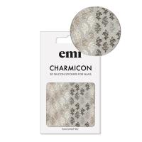 E.Mi, 3D-стикеры №225 Природный паттер Charmicon 3D Silicone Stickers