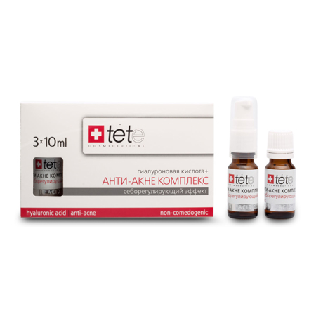 TETe Cosmeceutical, Гиалуроновая кислота с анти-акне комплексом, 310 мл