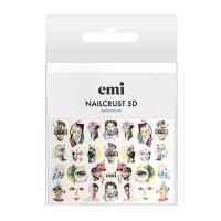 E.Mi, Трафареты-слайдеры №30 Поп-арт NAILCRUST 5D