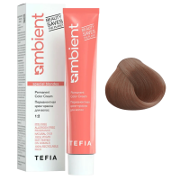 Tefia, Крем-краска перманентная AMBIENT 1037 Специальный блондин золотисто-фиолетовый, 60 мл