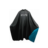 Ollin, Пеньюар для окрашивания на крючках чёрный, 160х145 см