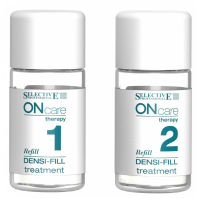 Selective, Филлер двухкомпанентный для восстановления волос On Care Densi-fill treat., 5+5 по 15 мл