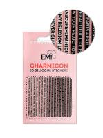 E.Mi, 3D-стикеры №94 Слова Charmicon 3D Silicone Stickers