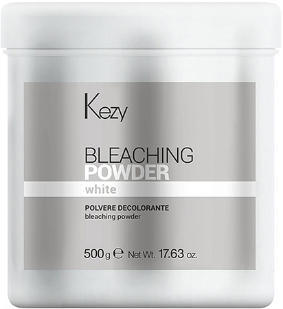93106 Kezy Bleaching Powder White Белый обесцвечивающий порошок (для открытых техник) 500г
