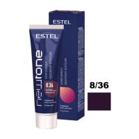 ESTEL, Тонирующая маска для волос 836 Светло-русый золотисто-фиолетовый NEWTONE, 60 мл