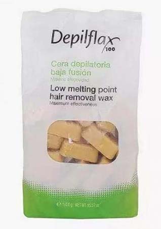 900304D Depiflax100 Воск горячий в дисках цвет- НАТУРАЛЬНЫЙ (NATURAL) 1000 гр.