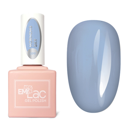 E.MiLac, Гель-лак №099 Утреннее небо City Woman, 9 мл