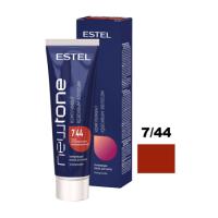 ESTEL, Тонирующая маска для волос 744 Русый медный интенсивный NEWTONE, 60 мл