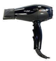 03-109 Black DEWAL  Фен Spectrum Compact черный, 2100 Вт, ионизация, 2 насадки