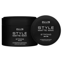 50ad911e-2410-11e6-9c03-382c4ab341ae〵Ollin, Матовый воск для укладки волос сильной фиксации STYLE, 50 мл_0