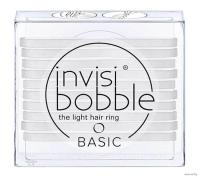 3121 INVISIBOBBLE  Резинка для волос Ничего лишнего прозрачные BASIC Crystal Clear  10 шт.