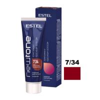 ESTEL, Тонирующая маска для волос 734 Русый золотисто-медный NEWTONE, 60 мл