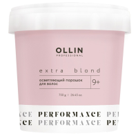 8955f711-c1b0-11ee-b7be-006f60783876〵Ollin, Осветляющий порошок для волос сиреневый EXTRA BLOND PERFORMANCE 9+, 750 г._0 (1)
