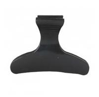 392750 Зажимы Бабочки, 55 мм черные(12 шт) OLLIN Professional