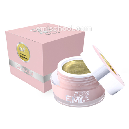 E.Mi, Гелевая краска Super Star Бриллиантовое золото, 5 мл