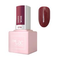 E.MiLac, Гель-лак №078 Черное вино RT, 9 мл