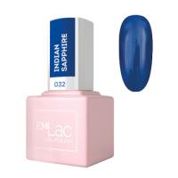 E.MiLac, Гель-лак №032 Индийский сапфир, 9 мл