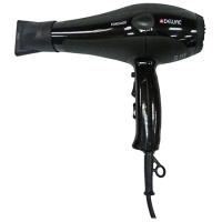 03-106 DEWAL Black Фен Forsage черный, 2200 Вт, ионизация, 2 насадки