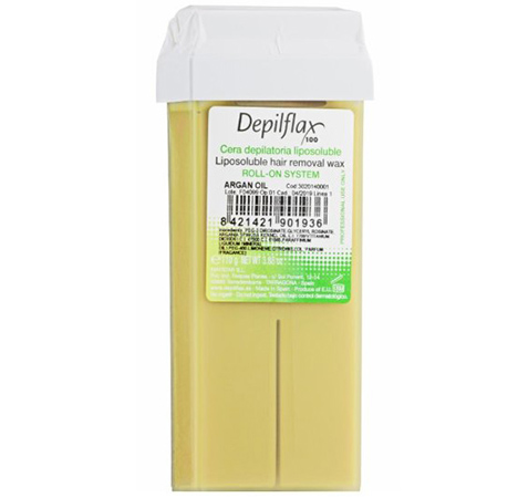 100186D Depiflax100 Воск в картридже, цвет АРГАНА (ARGAN) 110 гр.