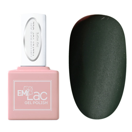 E.MiLac, Топ для гель-лака Velvet Top Gel, 9 мл