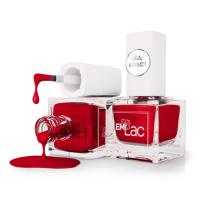 E.MiLac, Ультрастойкий лак №030 Безупречный красный Gel Effect, 9 мл