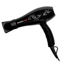 BAB5559E BABYLISS Фен Pro Light 2000W легкий бесшумный (черный с рисунком)