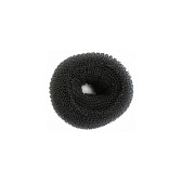 Sibel, Подкладка для волос кольцо, черная, 9 см