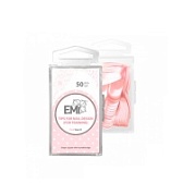 E.Mi, Типсы для дизайна ногтей (тренировочные) розовые квадрат №1, 50 шт.