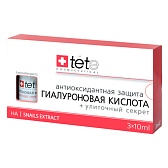 TETe Cosmeceutical, Гиалуроновая кислота с улиточным секретом, 3*10 мл