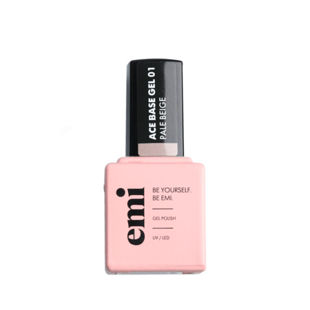 E.mi Ace Base Gel 01 Pale Beige