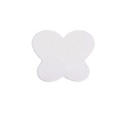 TNL / Силиконовый коврик для дизайна ногтей Бабочка - белый