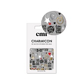 E.Mi, 3D-стикеры №168 Значки Charmicon 3D Silicone Stickers