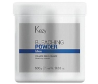 Kezy, Голубой обесцвечивающий порошок (анти-желтое действие) Bleaching powder blue, 500 г.