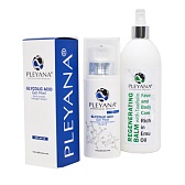 Pleyana, Комплекс для пилинга кожи головы (гель-пилинг 200 мл, бальзам регенерирующий 500 мл)