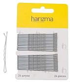 Harizma, Невидимки волна 60 мм, серебро, 24 шт.