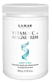 Lamar Professional, Бальзам-скраб для обертывания антицеллюлитный VITAMIN C + MAGNESIUM, 500 г