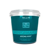 Ollin, Осветляющий порошок с ароматом мяты BLOND PERFOMANCE Aroma Mint, 500 г.