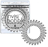 INVISIBOBBLE, Резинка-браслет для спорта (прозрачная) POWER Crystal Clear, 3 шт.