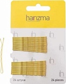 Harizma, Невидимки волна 60 мм, золото, 24 шт.
