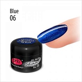 PNB, Гель-паста Шиммер PNB 06 UV/LED Shimmer Gel Paste 06, Blue, 5 мл