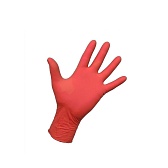 Перчатки нитриловые (красный) MediOk "S" 100шт/упк 
