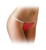 Трусы бикини женские Бордовые, 25 шт М30 (индивидуальная упаковка) 1-Touch