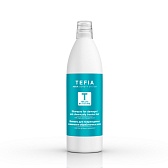 Tefia, Шампунь для поврежд и химически обработанных волос с маслом арганы Treats by Nature, 1000 мл