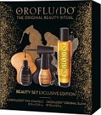 Orofluido, Набор (эликсир 50 мл, лаки для ногтей 2*15 мл)