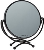 DEWAL, Зеркало в черной оправе, пластик/металл 18,5х19 см