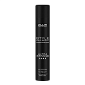 Ollin, Лак для волос ультрасильной фиксации без отдушки STYLE, 400мл
