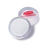 PNB / Цветная акриловая пудра 02, серебряный блеск Color Acrylic Powder 02 Silver glitter, 2г