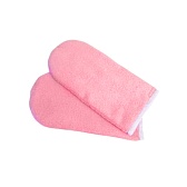 Терморуковицы-варежки махровые для парафинотерапии Розовые, 1 пара/уп.